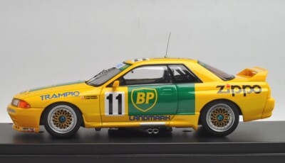 HPI 1/43 BP Oil Trampio Skyline GT-R R32 1993 JTC #11 Racing Model