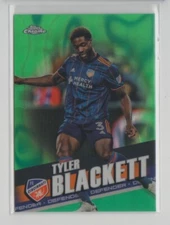 2022 Topps Chrome MLS Neon Green Lava Refractor #50 Tyler Blackett RC 96/99