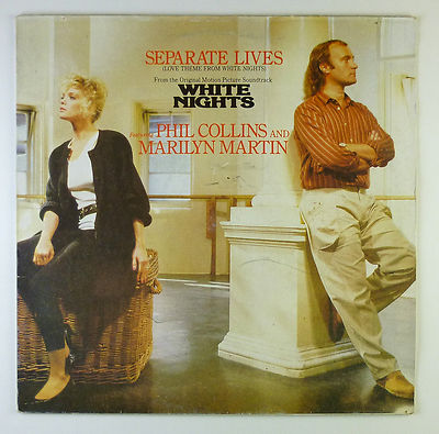 12'' Maxi Vinyl - Phil Collins - Separate Lives - B4793 - Soundtrack!