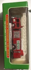 1999 Hess Miniature Fire Truck NIP  (Rubs on Plastic)