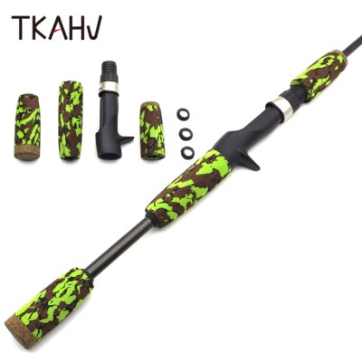 Green CAMO EVA Baitcasting Fishing Rod Building Repair Rod