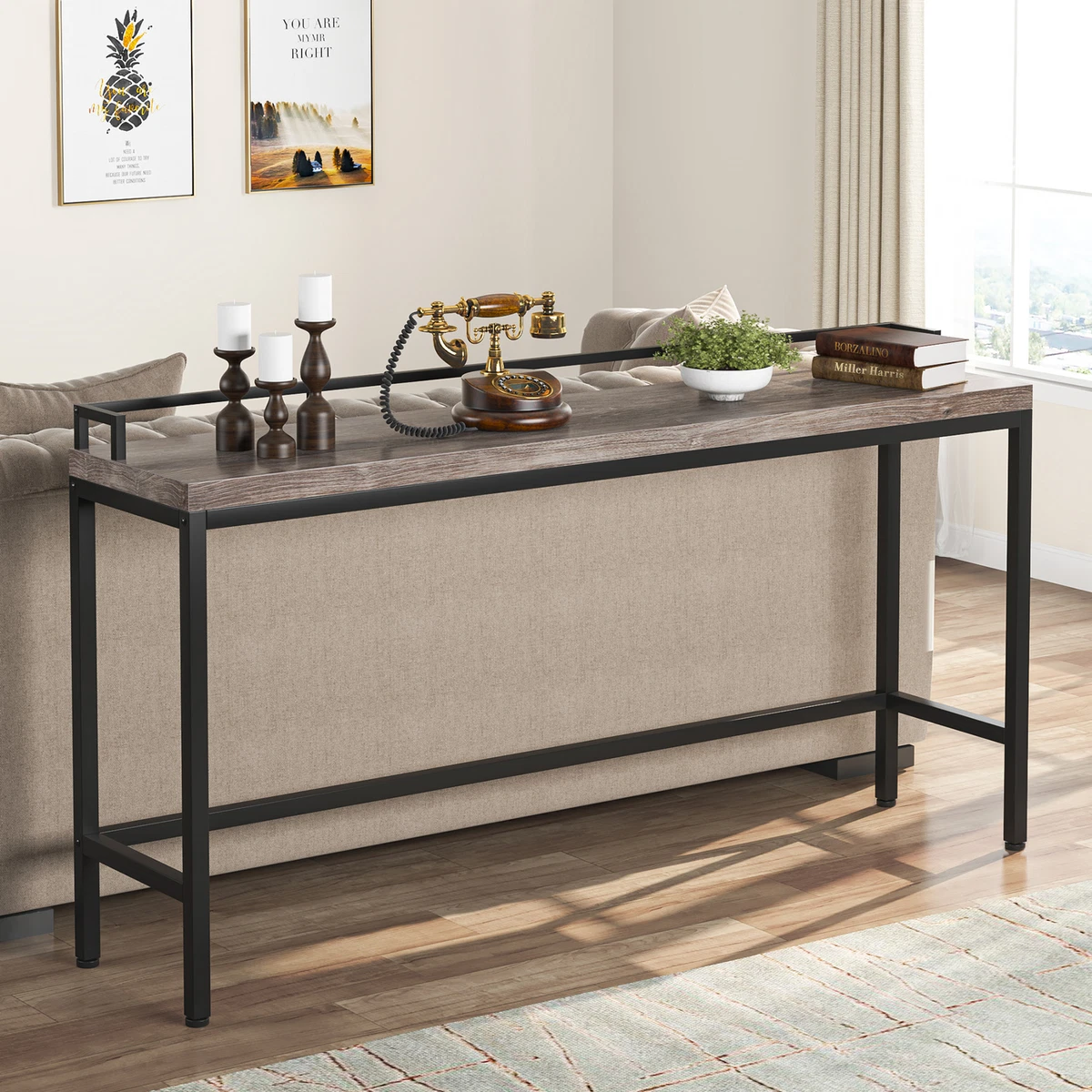 Long narrow wall table deals