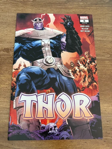 Thor # 6 LGY 732 NM 2nd Print Marvel Comic Book Thanos Infinity Gauntlet 12 J276