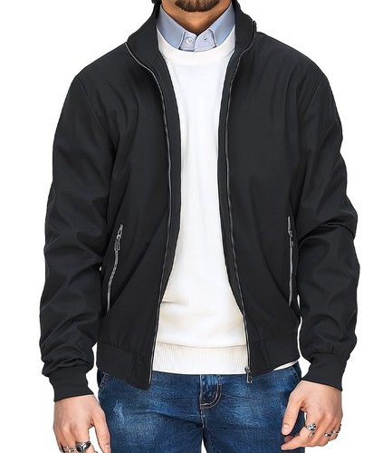 Giubbotto Uomo Leggero Giubbino Estivo Giacca Corta Casual Primaverile RDV - Foto 14 di 26