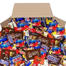 Fun Size Assorted Chocolate Bulk Mix Variety Pack - 2 Lb /3 Lb /4 Lb /5 Lb /6 Lb