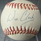 WILL CLARK Autographed Signed Official NL William White Baseball w/ COA Giants