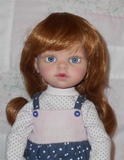 Monique DENISE Doll Wig SIZE 8/9 LIGHT GINGER Long Hair W/Body Full Bangs NWT