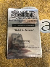 Yugioh SIGILLATO Obelisco il Tormentatore Lato Oscuro delle Dimensioni Film Promo!!