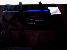 Creative Memories Project Tote Black Blue Solid Scrapbooking Bag