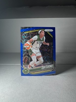 2025 Panini Prizm WNBA Zia Cooke #110 Blue Velocity Prizms Seattle Storm