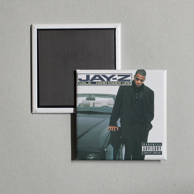 JAY-Z - Vol.2... Hard Knock Life Album Cover Locker Fridge Magnet