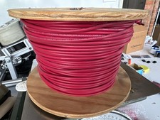 500ft - RED 10awg 600V 105C Copper Wire - Type TEW Oil gas resistant