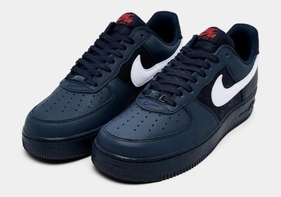 MENS NIKE AIR FORCE 1 LOW RETRO IO9557-900 MULTI-COLOR/WHITE-OBSIDIAN-SIZE 10.5