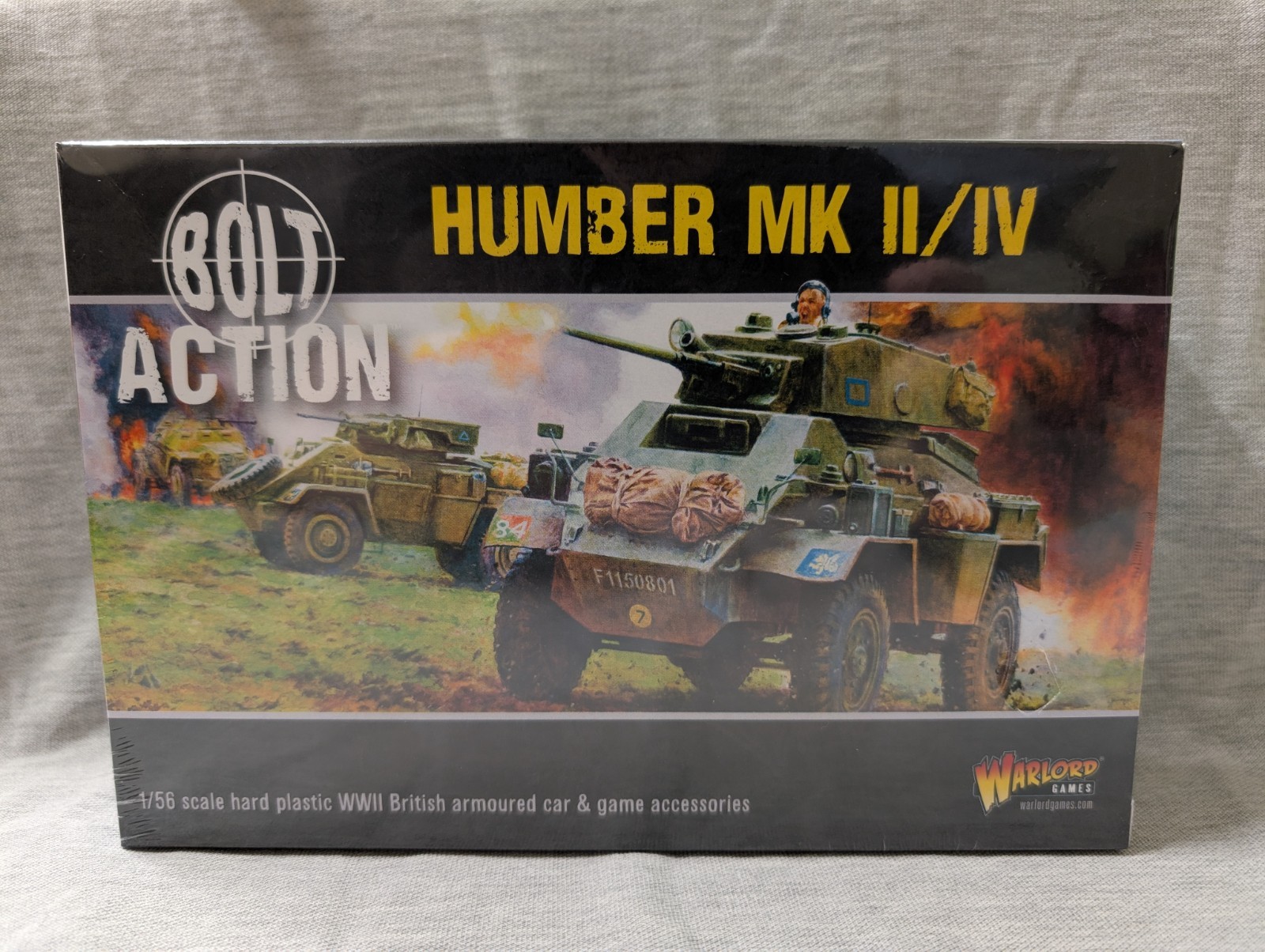 Warlord Games® Bolt Action® Humber Mk II/IV (28mm) - British armoured car, WWII