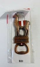 LLAMA PERÚ Bottle Opener Magnet Craft New