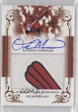 2013 Leaf Trinity Patch Auto Oscar Mercado #DTP-OM1 Patch Auto 0g4