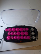 Conair Hot Clips Flocked Roller Set 20 Fast Heat 3 Sizes and 3 clips