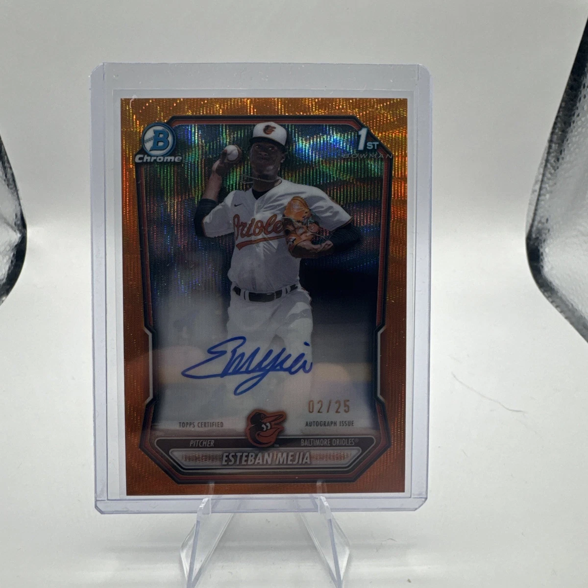 Bowman Chrome Orange Auto for sale | eBay