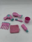 Cabbage Patch Kids Slumber Party Accessories Set 2005 Vintage 6-Piece Lot Pink