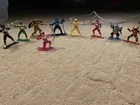 Vintage Mighty Morphin Power Rangers 3” Mini Figures 1993 Bandai PVC Lot of 9