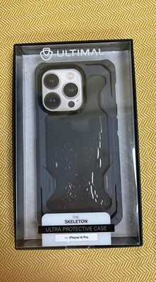 ULTIMAL The Skeleton Ultra Schutzhülle für iPhone 14 Pro Grau