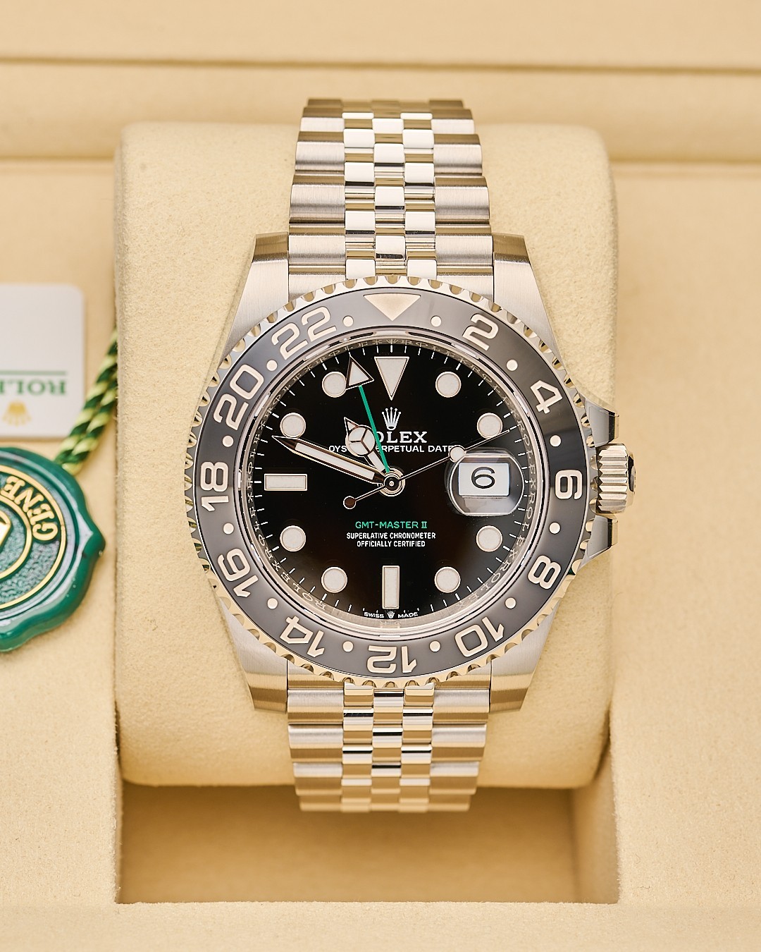 Rolex GMT‑Master II 126710GRNR 2026 Bruce Wayne Jubilee Full Set Unworn
