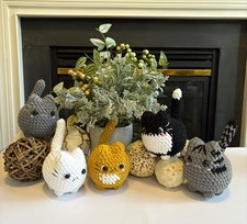 Cat Crochet, Amigurumi Cat Keychain, Super Cute Gift