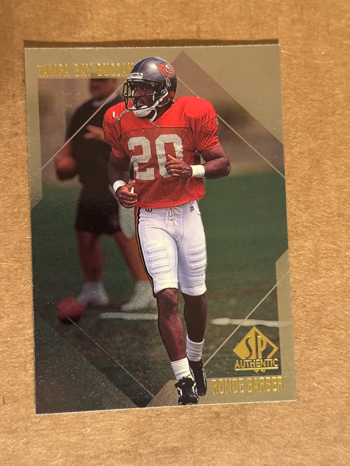 1997 SP Authentic #186 Ronde Barber RC Buccaneers HOF