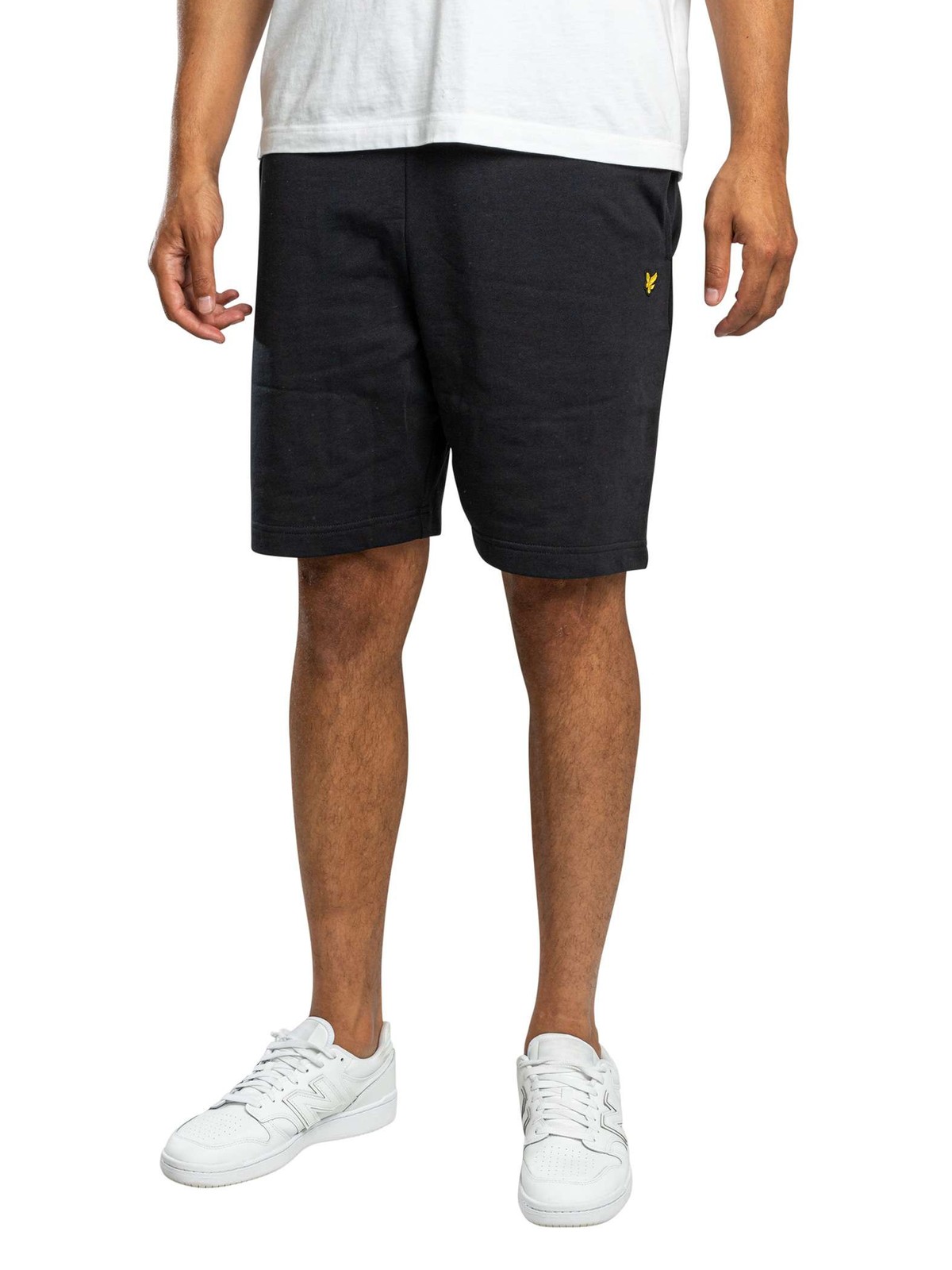 Lyle & Scott Logo Sweatshorts, Saddle - XL