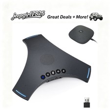 Conference Speaker Microphone Bluetooth Speakerphone Daisy Chain Meeting Room