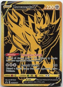 Zamazenta V SWSH077 Promo Pokemon Card NM