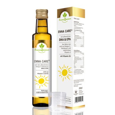 ENNA Care  Ölmischung mit Vitamin D3 DHA EPA 250 ml Omega 3 Öl Nahrungsergänzung