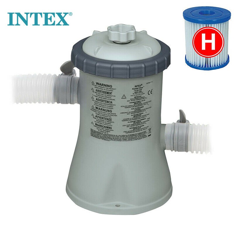 Bomba Filtro Para Piscinas Intex 28602 Filtro Tipo H Bomba Filtrante 1250 L/H
