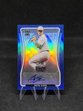 2020 Leaf Metal Draft Bryce Elder RC Blue Auto /35 Braves