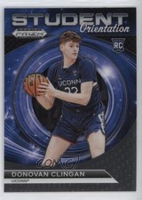 2024-25 Panini Prizm Draft Picks Student Orientation Donovan Clingan #10 1ht3