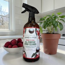 Sand Fog Coconut Lychee All Purpose Spray Cleaner Plant Based. 25.4 oz. New.