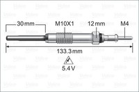 Valeo GlüHkerze 345243 FüR Hyundai KIA