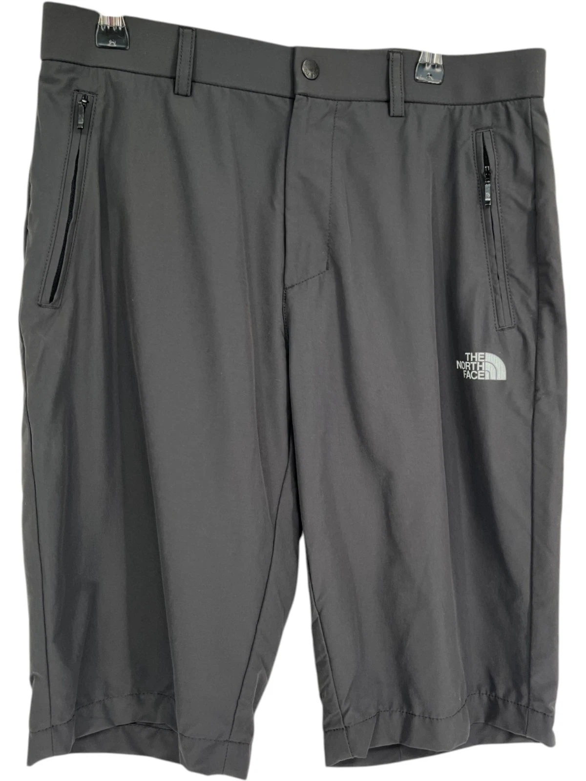 The North Face Shorts Men's Size 28 Gray Hiking Trail Outdoor Gorpcore Tec