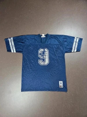 Maillot Nfl Dallas Cowboys Romo #9 Vintage 2000s Bleu Mesh Xl Guatemala - Photo 1/4