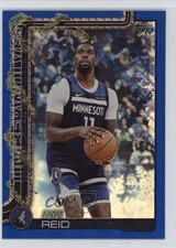 2025-26 Topps Holiday Holiday Metallic Blue Glitter Naz Reid #H85 1t1g