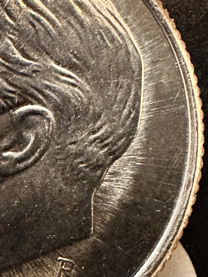 Moneda de diez centavos Roosevelt 2015-P 10c con errores importantes única coleccionable Foto 4 de 4