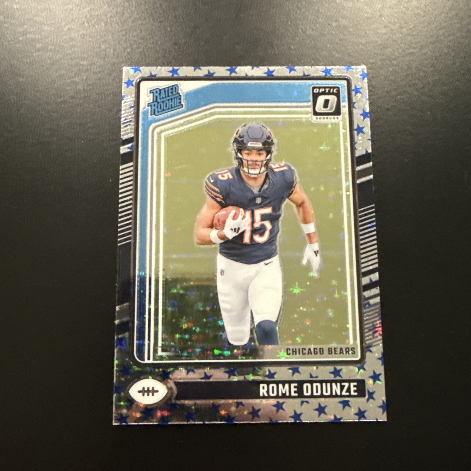 2024 Panini Donruss Optic - Rated Rookie Rome Odunze #286 Stars Prizm (RC)