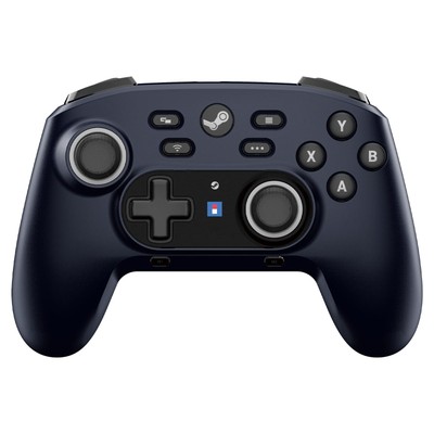 HORI Wireless HORIPAD for Steam (Midnight Black) - Pro Controller Designed for S