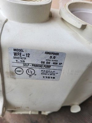 USED housing Pentair PUREX-TRITON whisperflo FREE SHIPPING | eBay