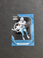 2021 Panini Chronicles Jaylen Waddle Playoff Momentum Rookie Card #PMR-6