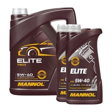 MANNOL Elite 5W-40 Motor�l, ACEA A3/B4, API SN/CH-4, BMW LL-01, 7 Liter