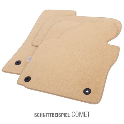 PETEX Autoteppich 3-teilig Comet beige für Ford 114724109