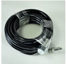 Co2 Jet Machine 6m/10m/15m Hose Cable High Pressure Standard Length Fitting