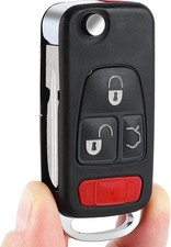 Flip Remote Key Shell 31 Button For Mercedes-benz C E Ml S Hu39 Blank Blade