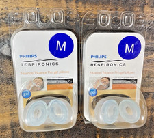 Cojín de almohadas de gel Philips Respironics Nuance Pro RP M mediano paquete de 2 1105174